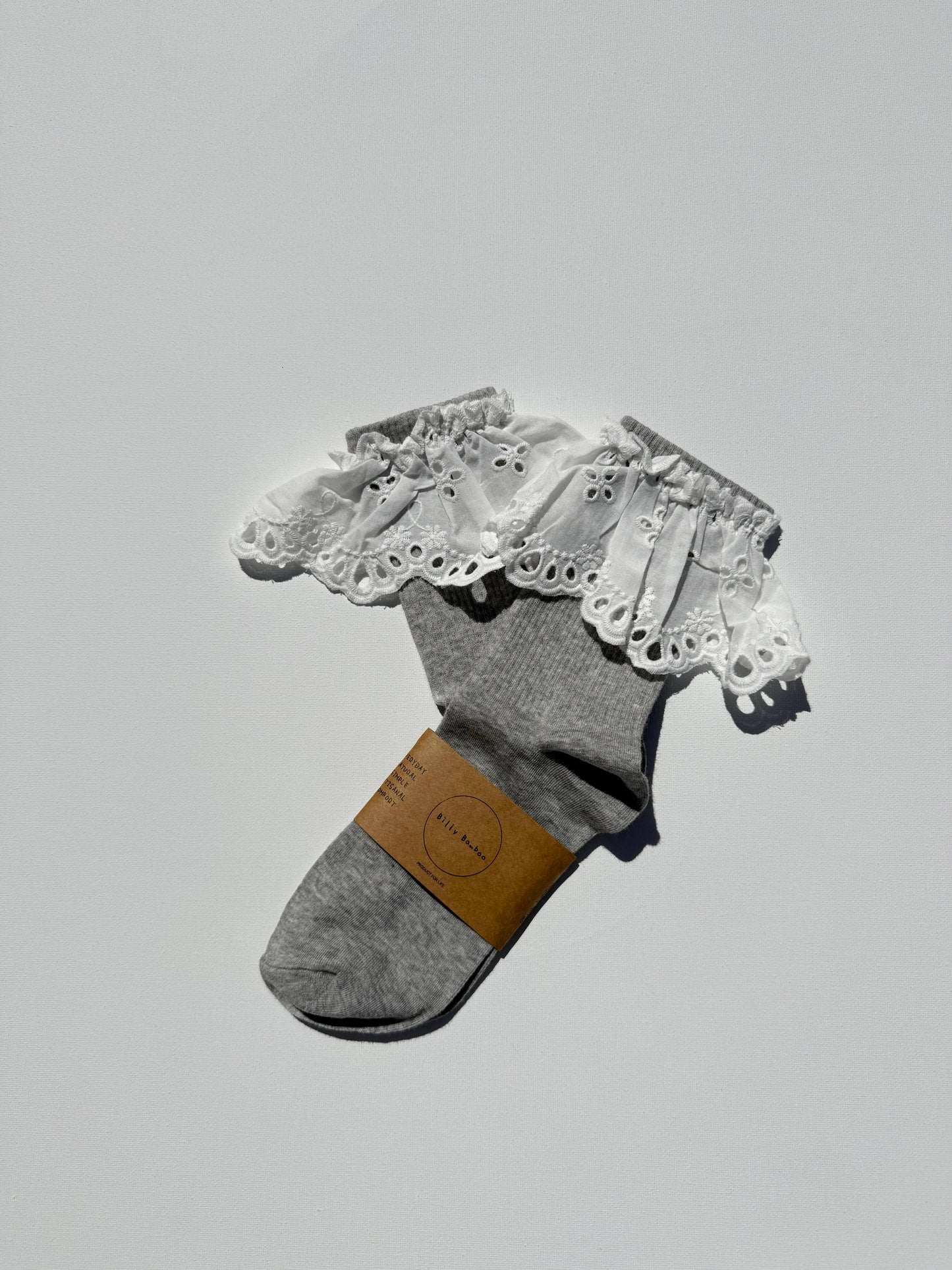 Lace Socks - White