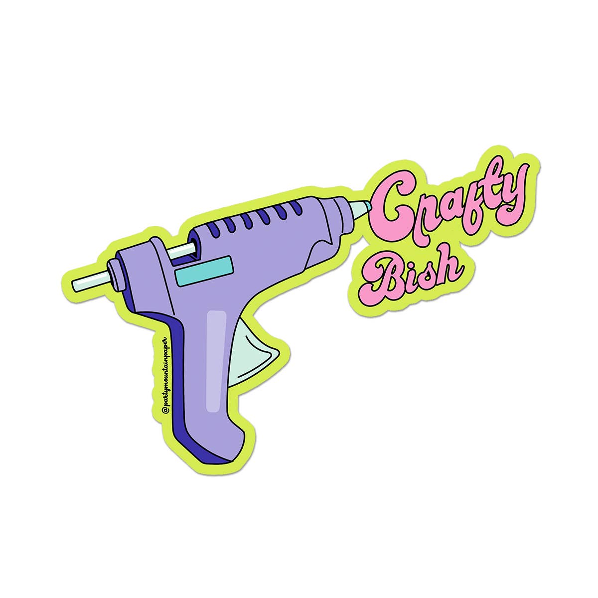 Crafty Bish - Sticker