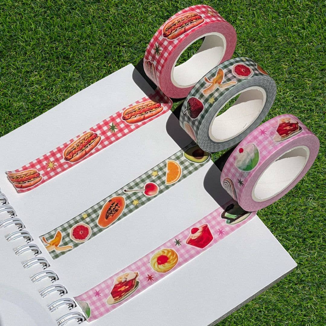Picnic Weather Trinket Tape Trio