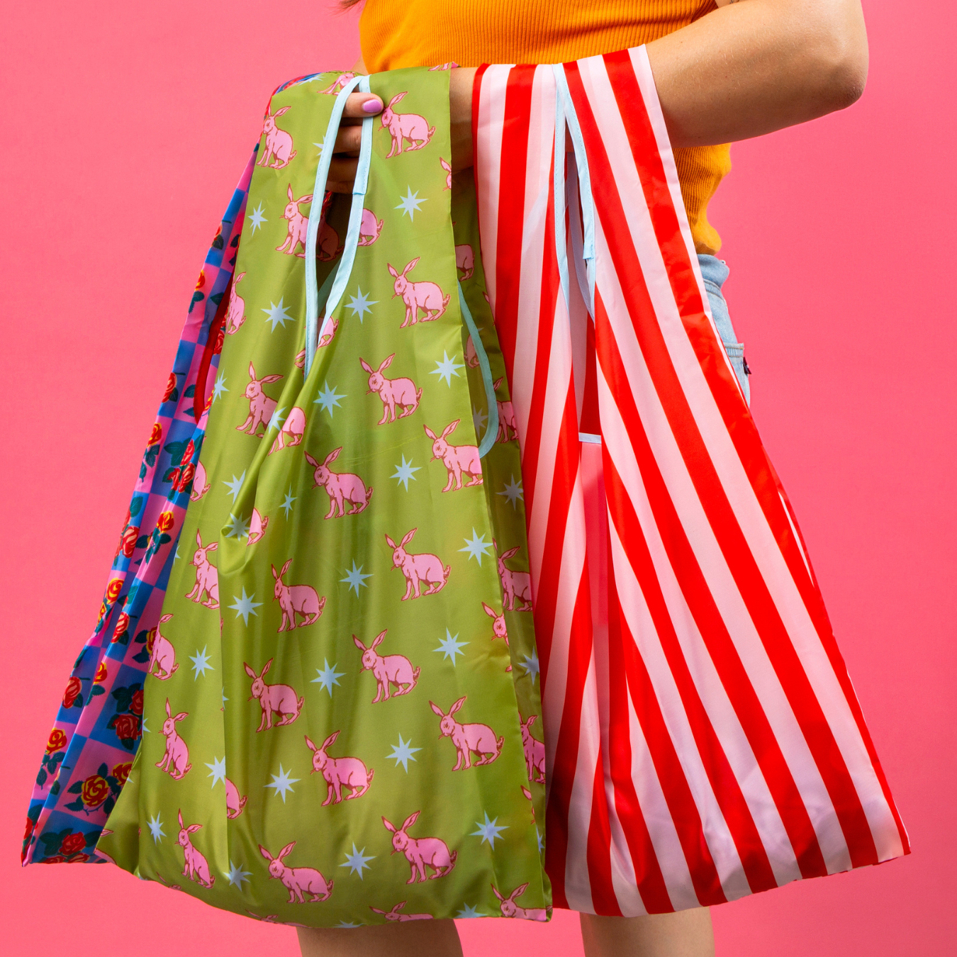 Lucky Rabbit - Foldable Reusable Bag