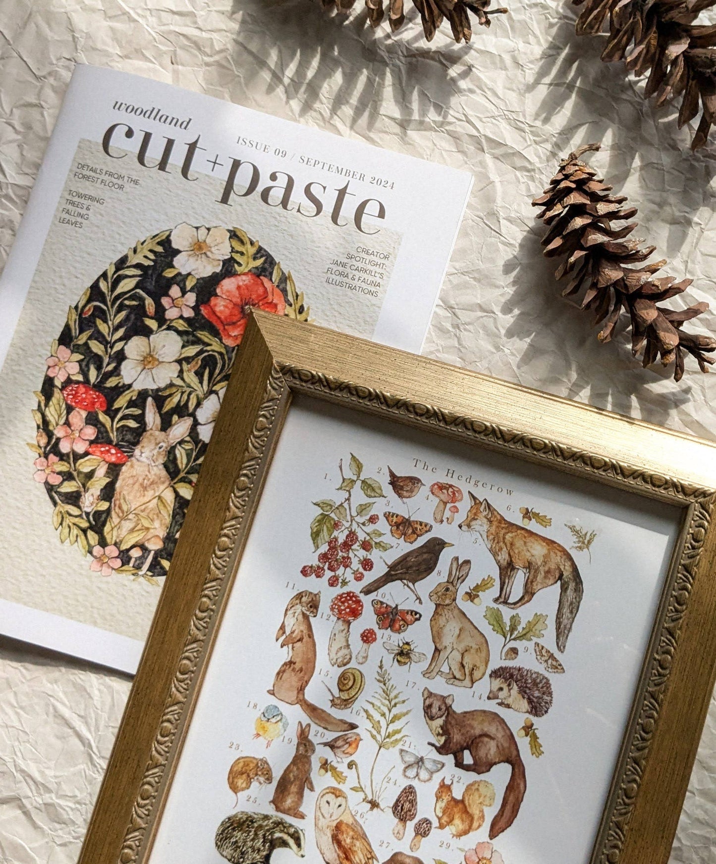 Cut + Paste Magazine, "Woodland"