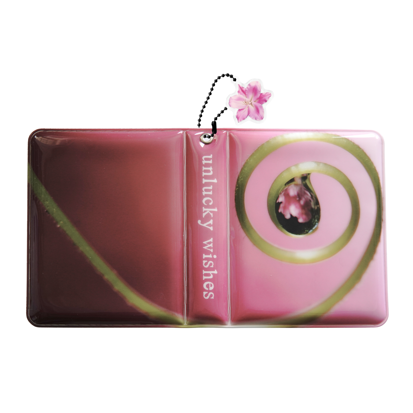 PVC Polaroid Photo Book - Pink Floral Spiral