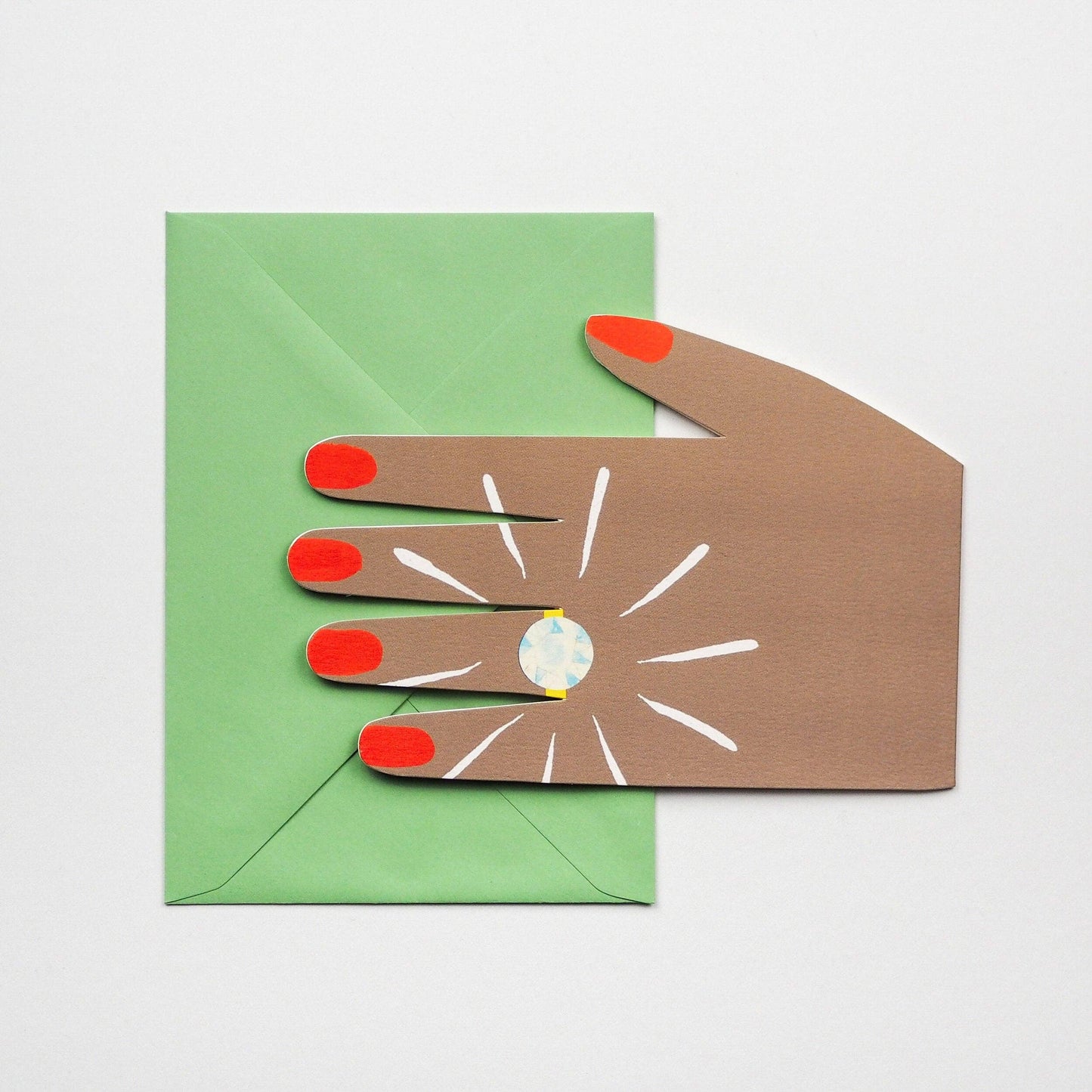 Diamond Ring - Engagement Card