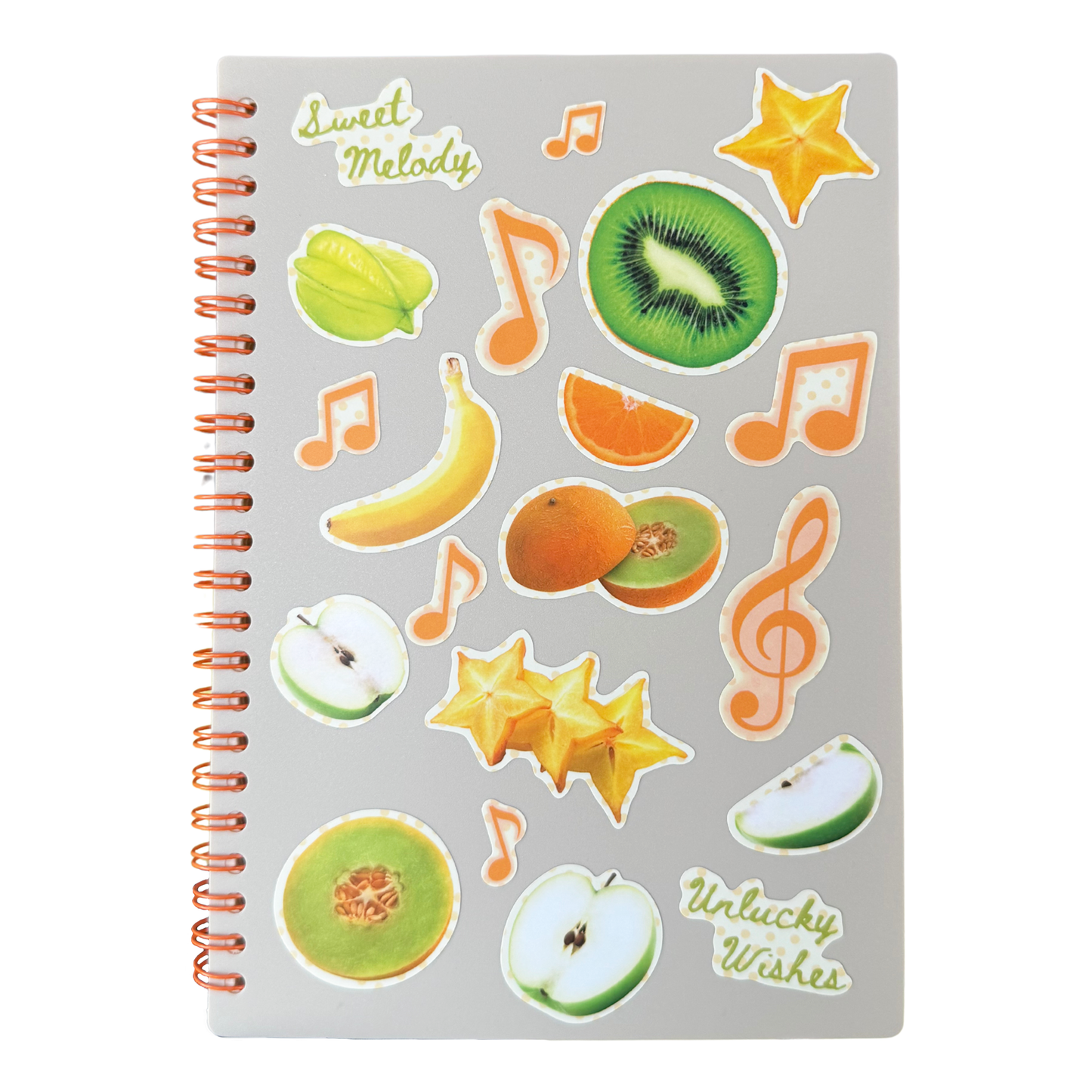 Music Fruit Scratch & Sniff Sticker Sheet | 20 Matte Sticker