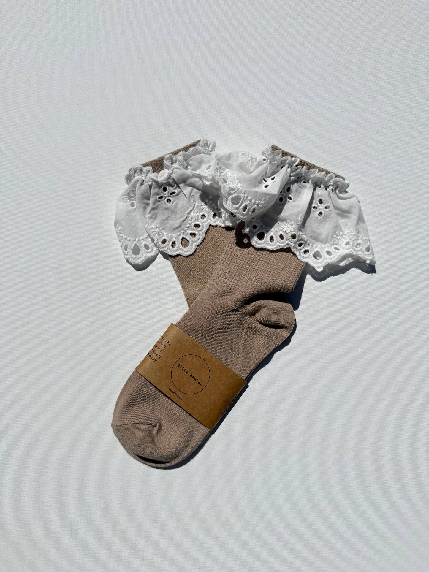 Lace Socks - White