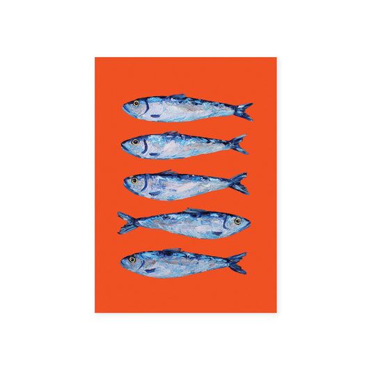 Sardines - Postcard