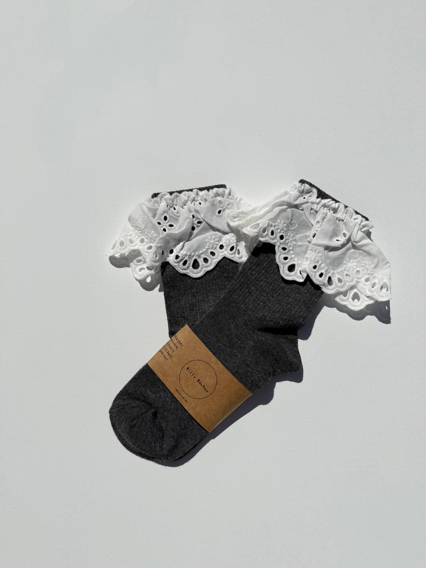 Lace Socks - White