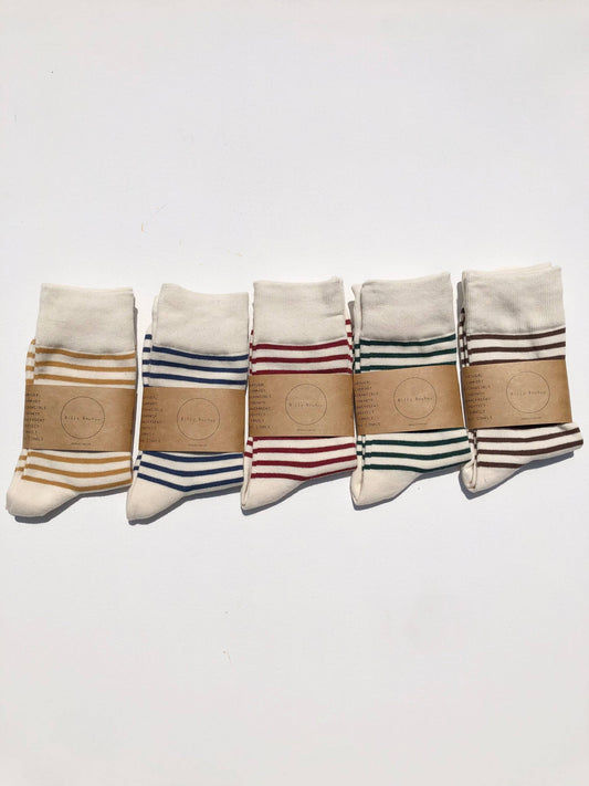 Striped Crew Socks