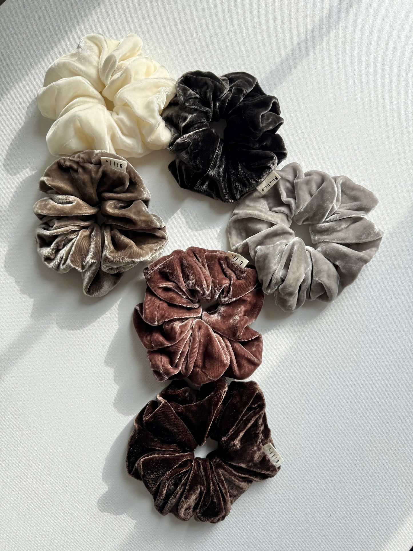 Silk Velvet Scrunchies
