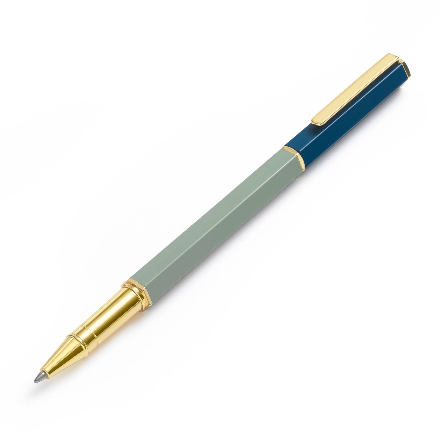 Classic Rollerball Pen with Pen Clip: Gold