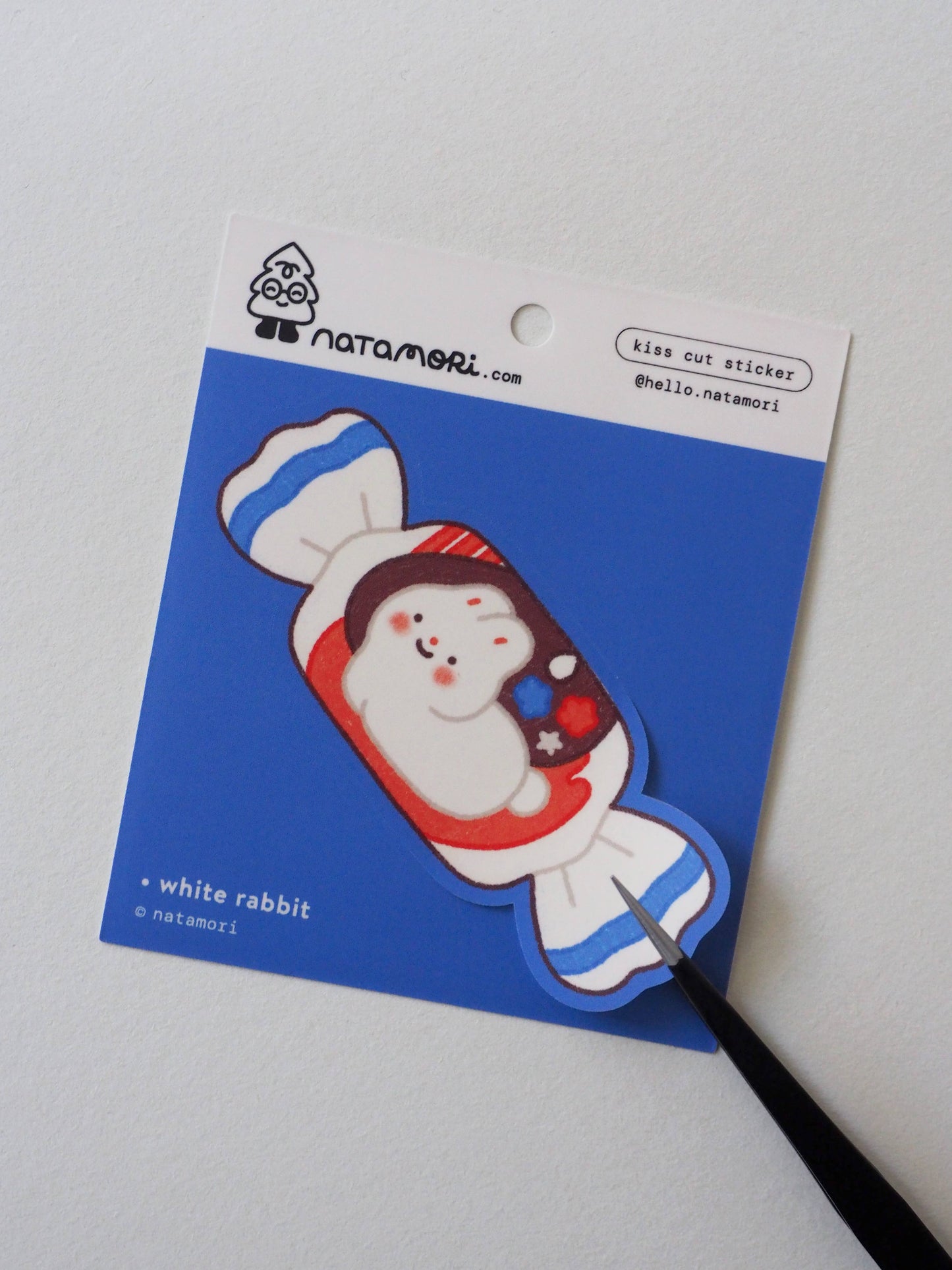 White Rabbit • Single Vinyl Sticker