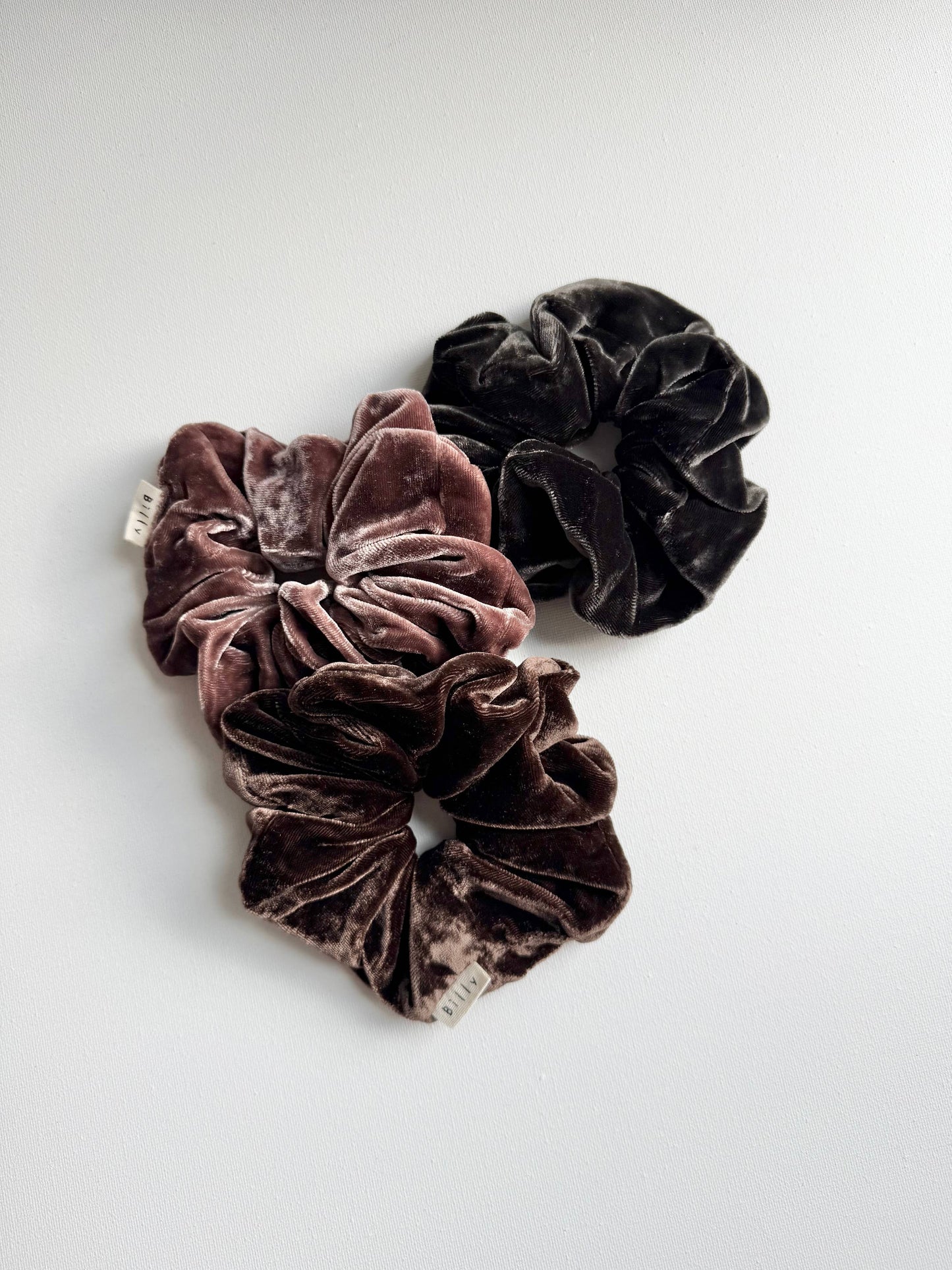 Silk Velvet Scrunchies