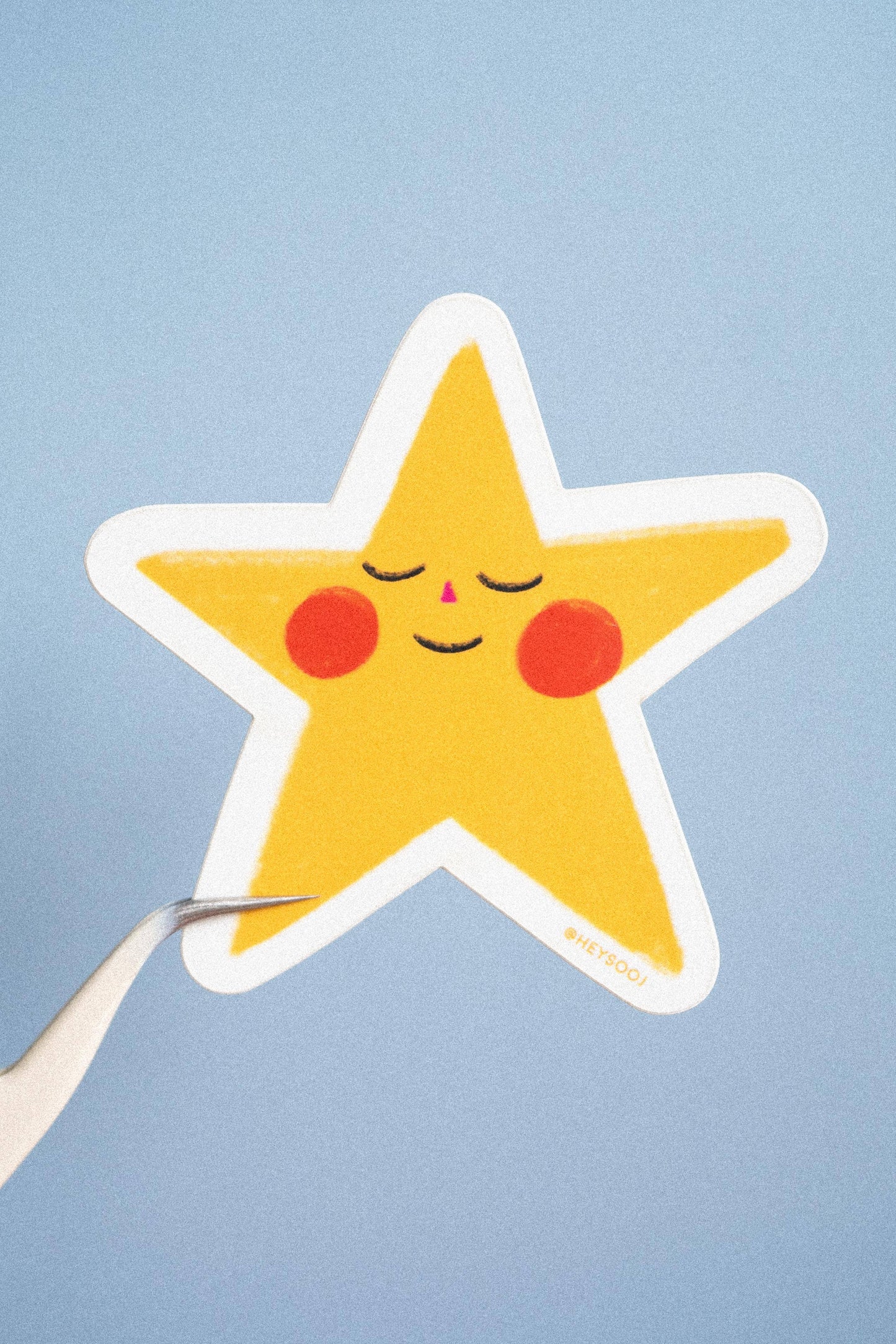 Happy Star Sticker