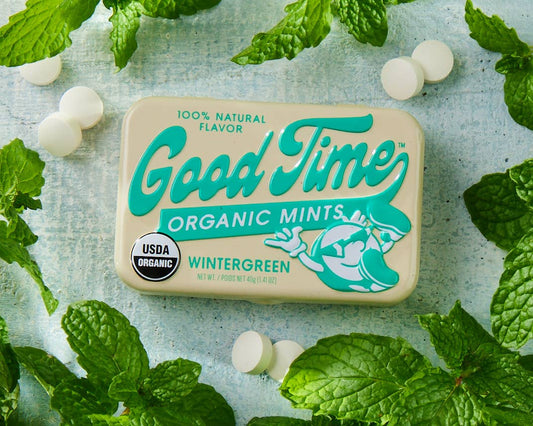 Good Time Organic Mints - Wintergreen
