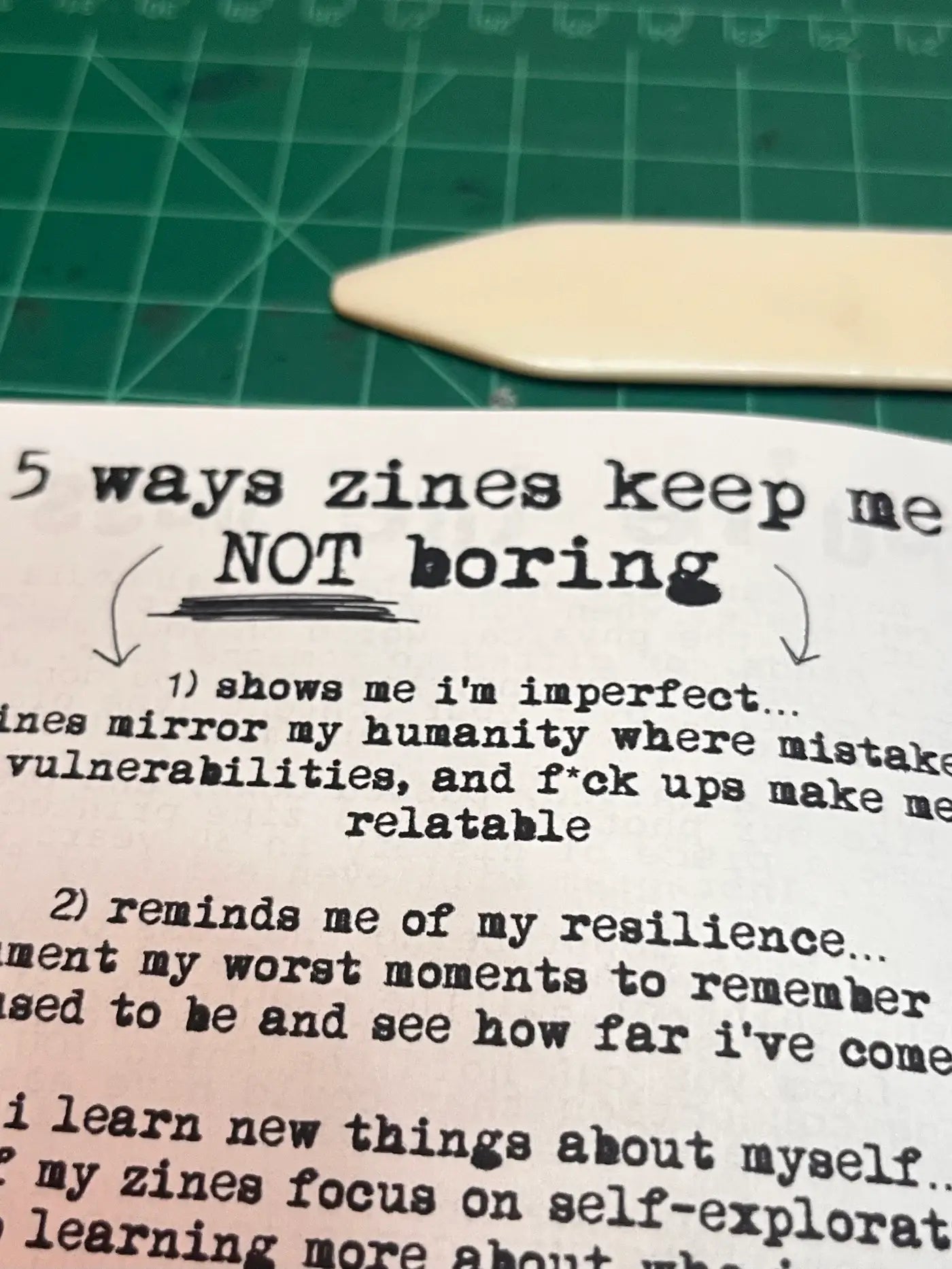 I Print, Therefore I Am - Zine