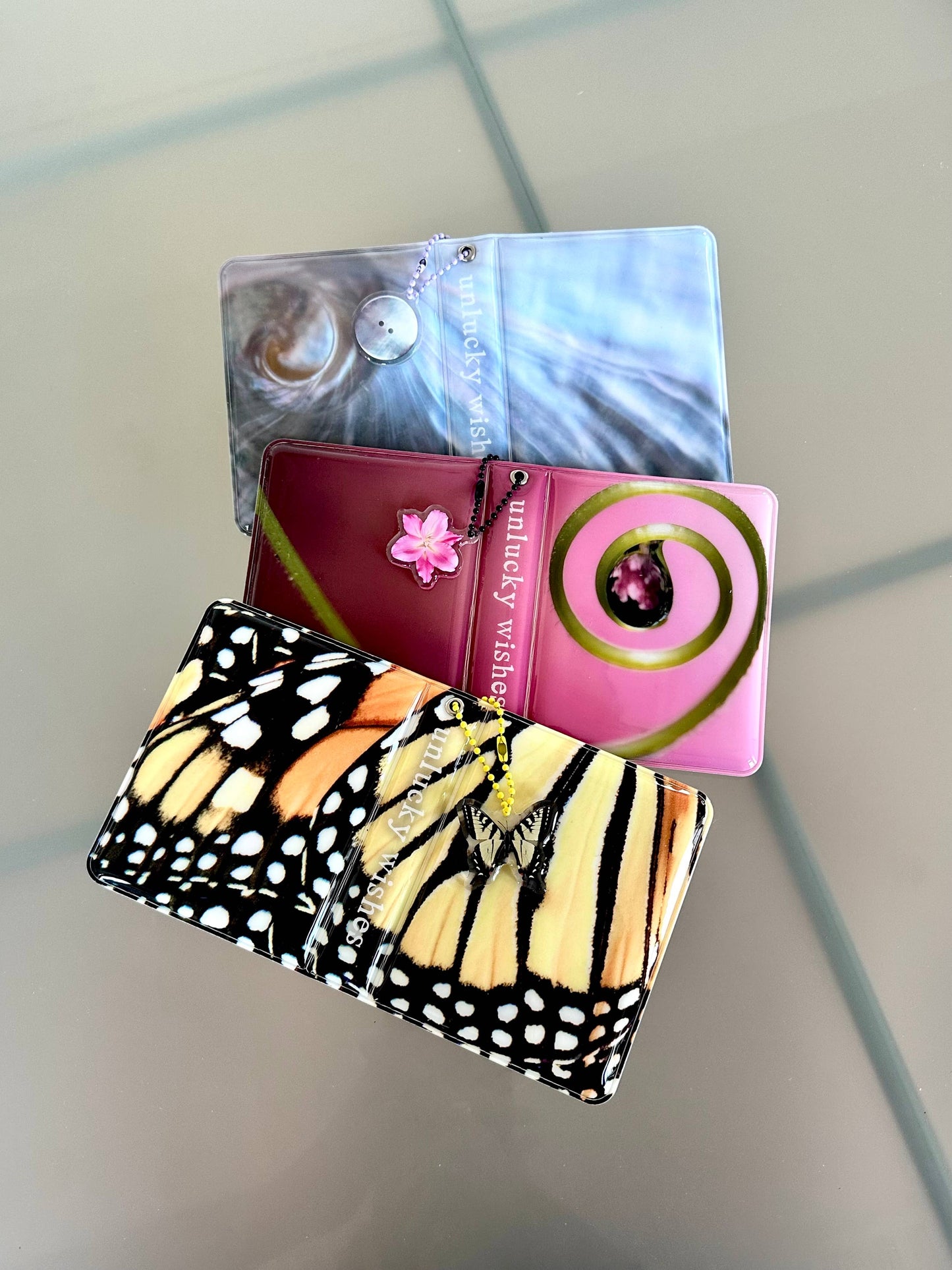 PVC Polaroid Photo Book - Iridescent Seashell