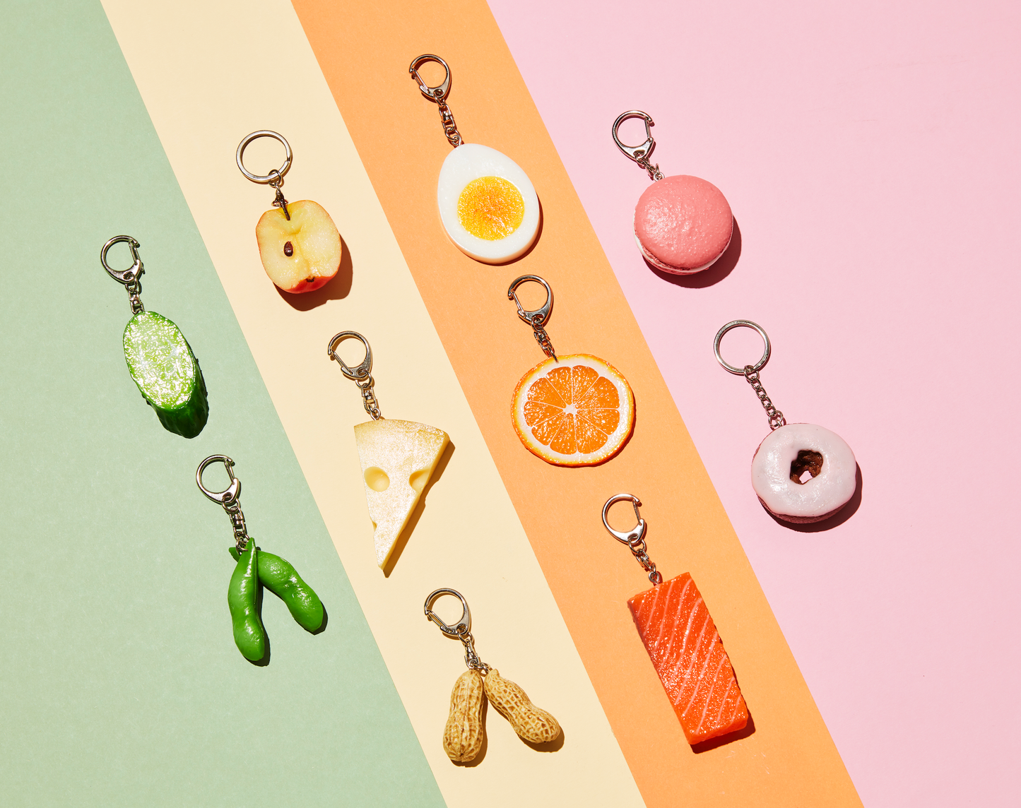 Oscar Orange Keychain