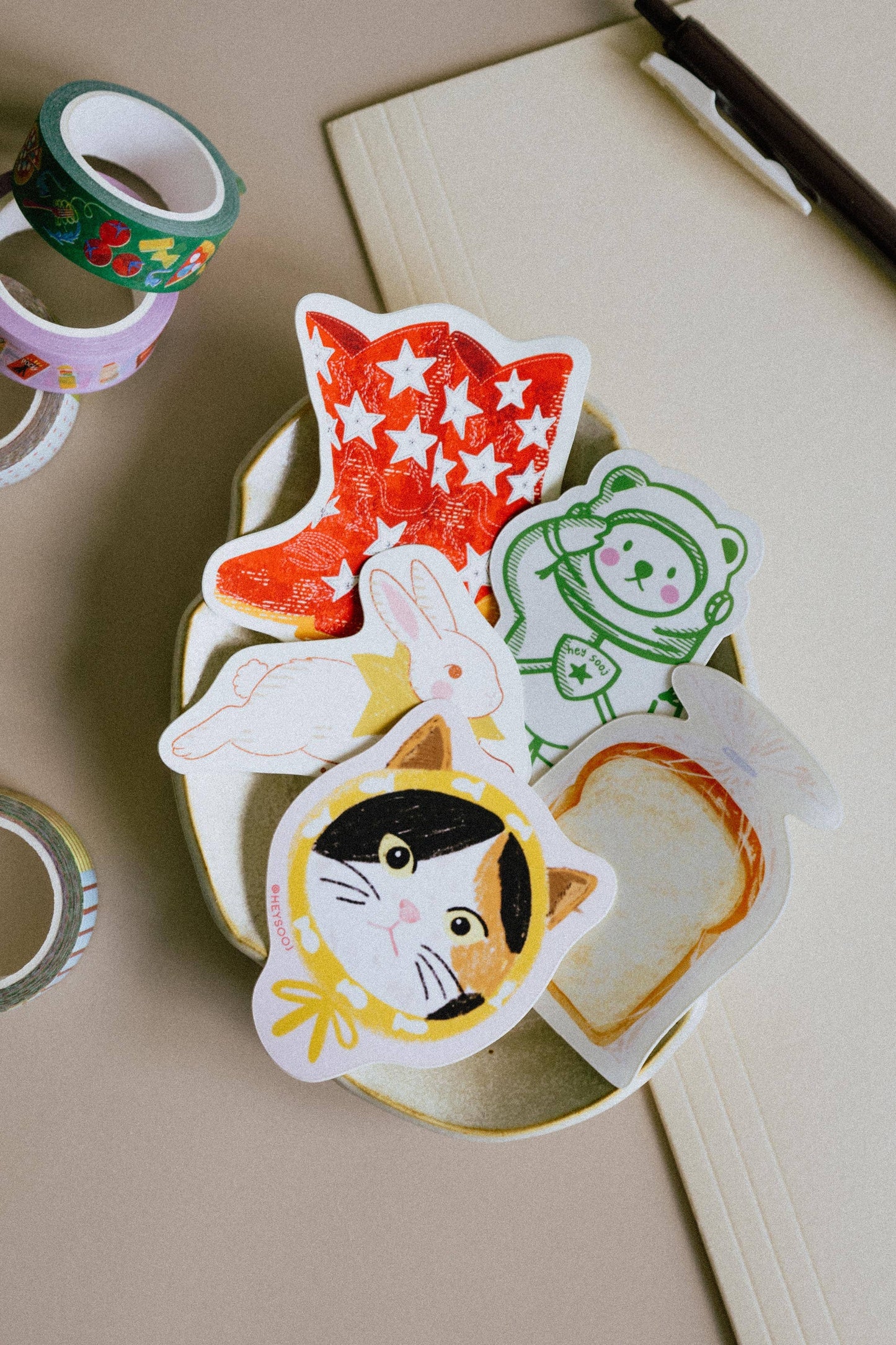 Star Bunny Sticker