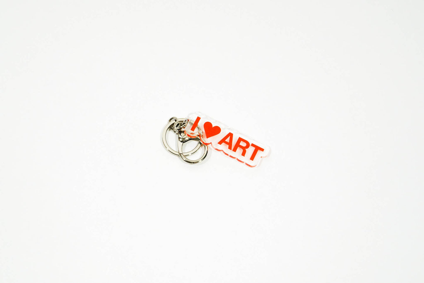 I <3 ART - Recycled Acrylic Keychain