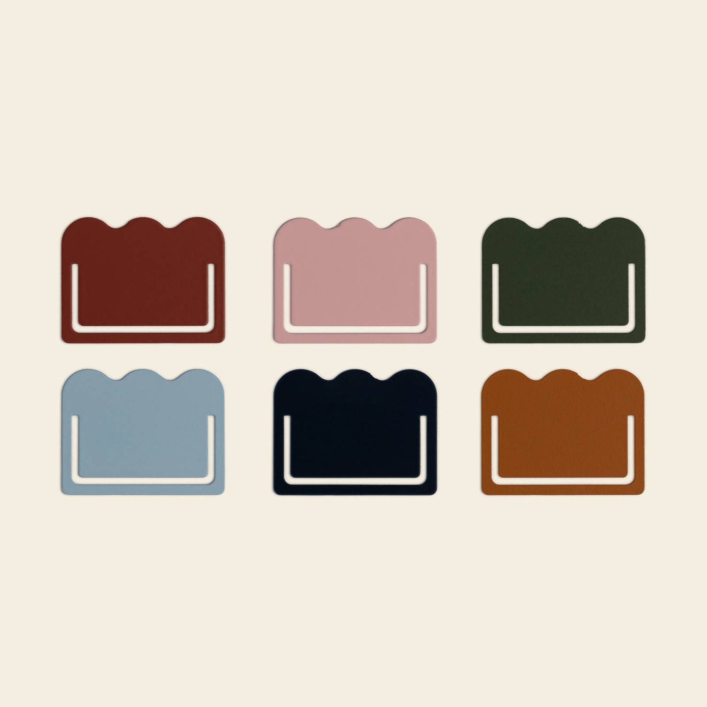 Metal Notebook Tabs, Multicolour - Cloud