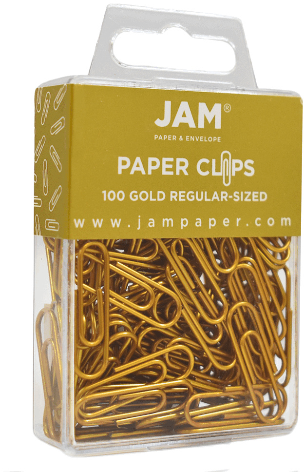 Paper Clips - Gold