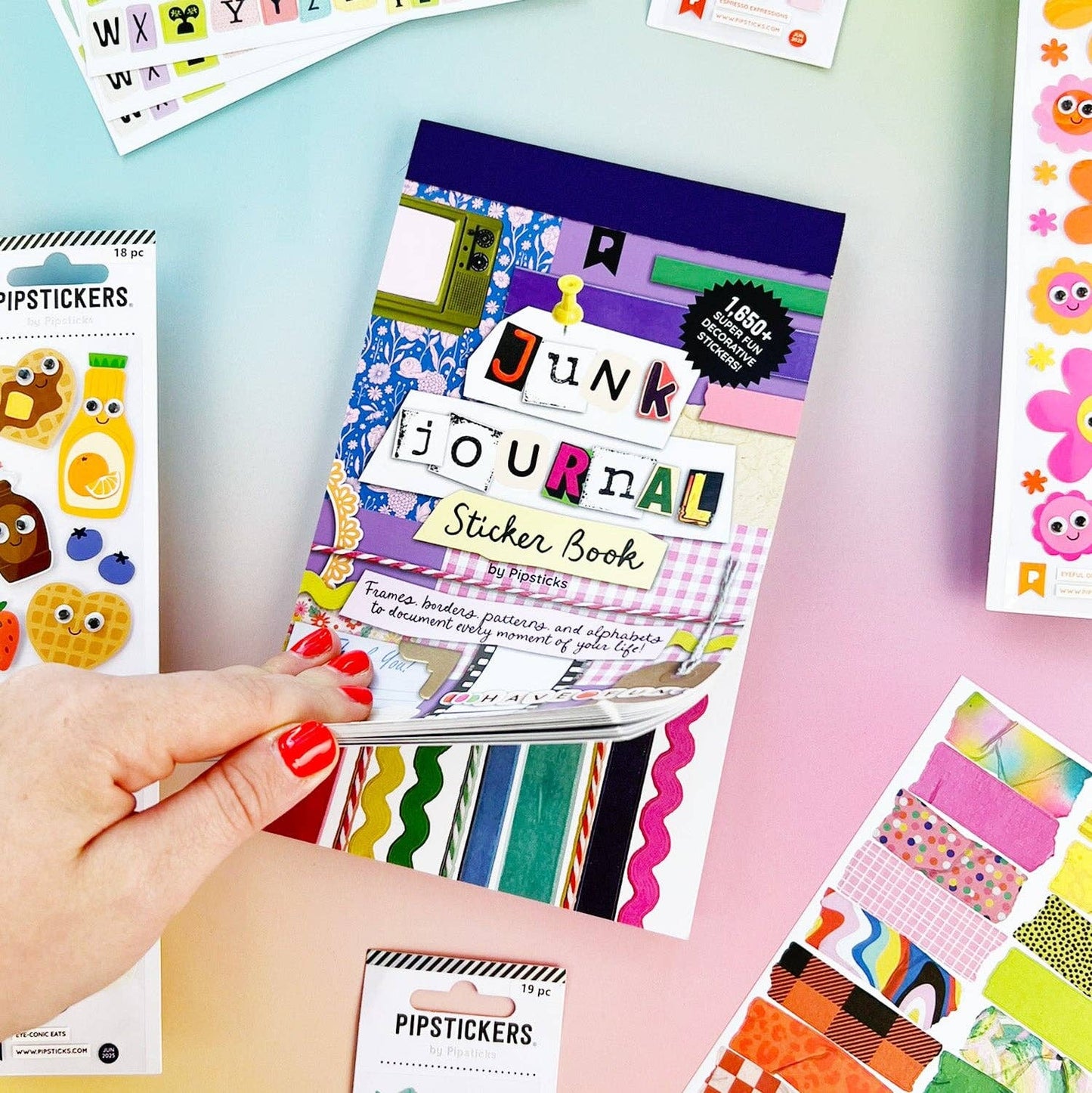 Junk Journal Sticker Book by Pipsticks