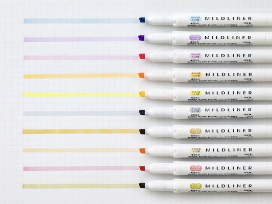 Single - Zebra Mildliner - Double-Sided Highlighter