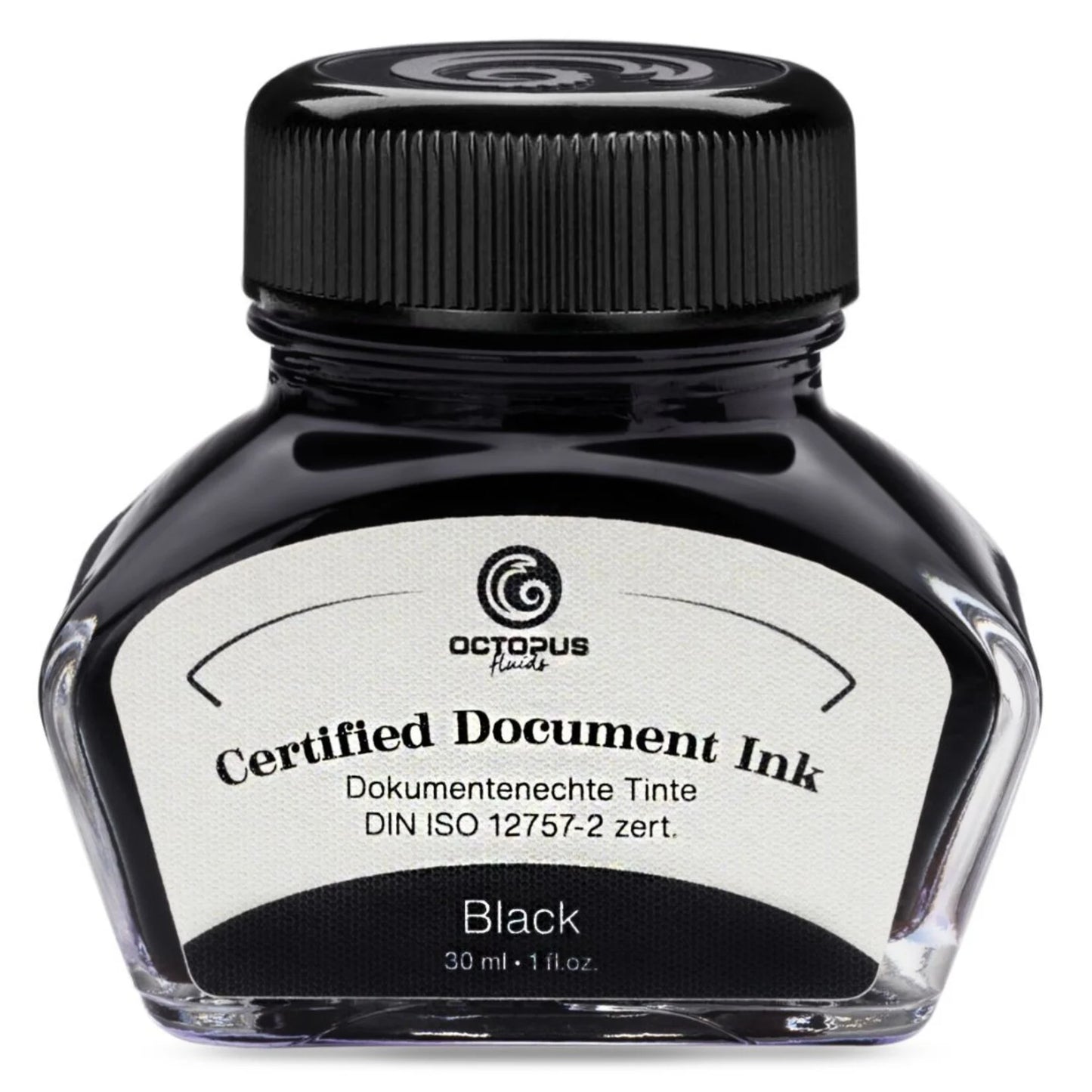 Octopus Fluids Document Ink, Black 30ml