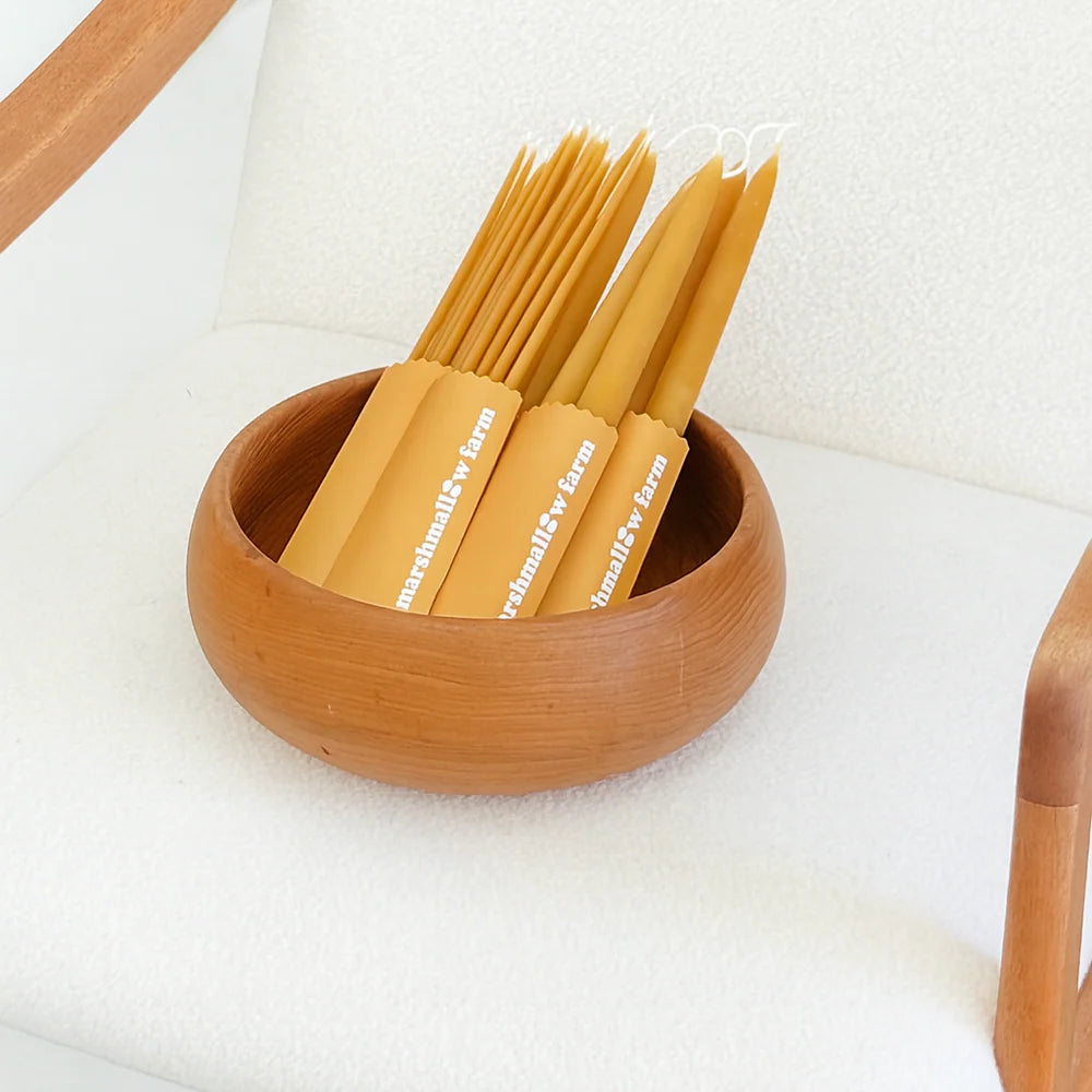 Beeswax Everyday Taper Candle Set - 12"