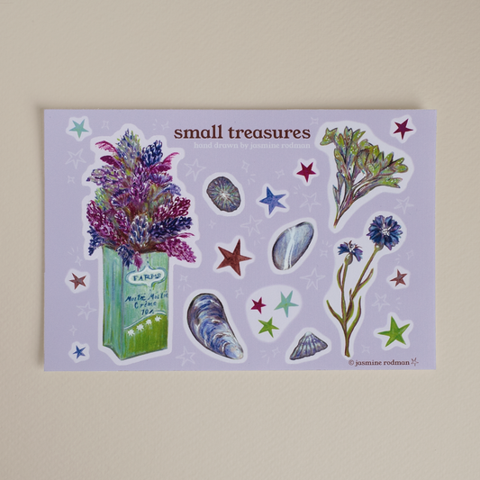 Small Treasures - Sticker Sheet