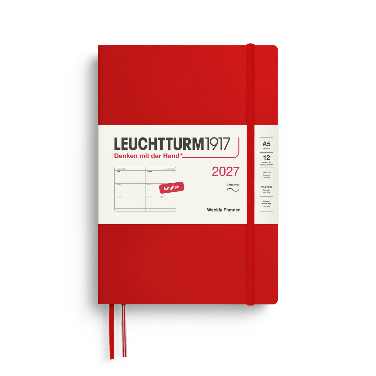 A5 Medium 2027 Weekly Planner - Leuchtturm 1917