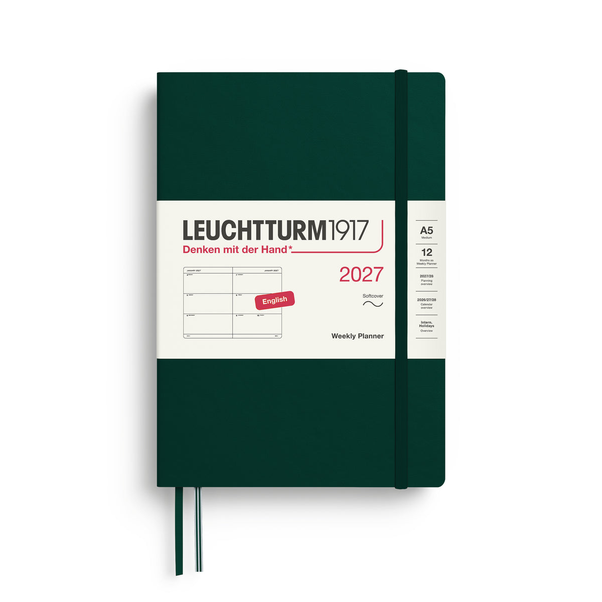A5 Medium 2027 Weekly Planner - Leuchtturm 1917
