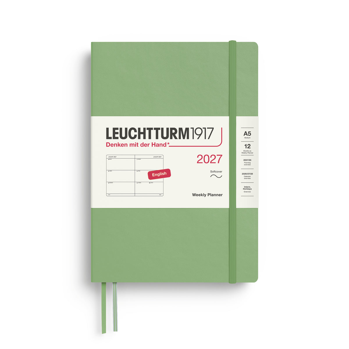 A5 Medium 2027 Weekly Planner - Leuchtturm 1917