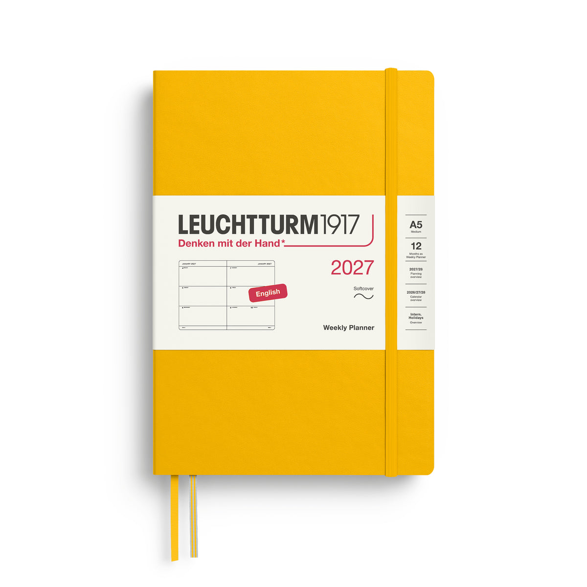 A5 Medium 2027 Weekly Planner - Leuchtturm 1917