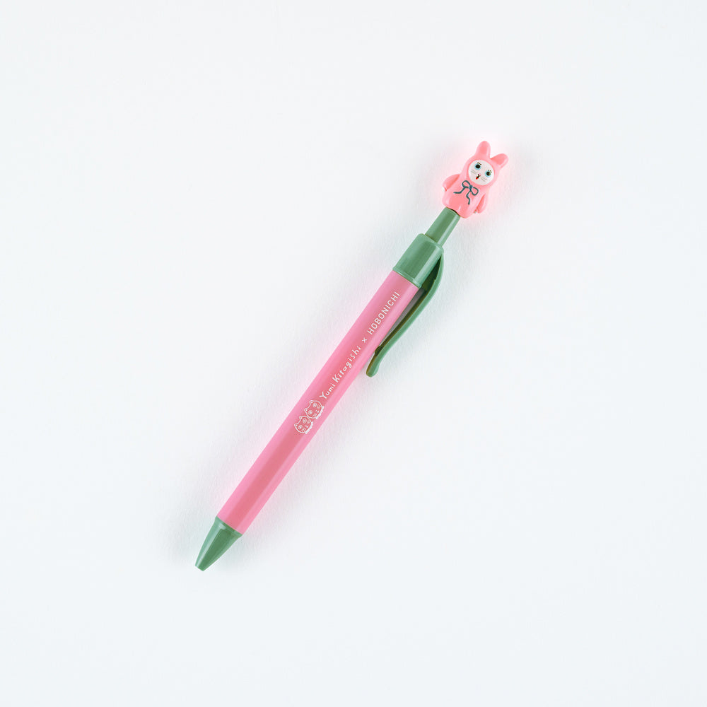 Yumi Kitagishi: Ballpoint Pen (White Cat Bunny)