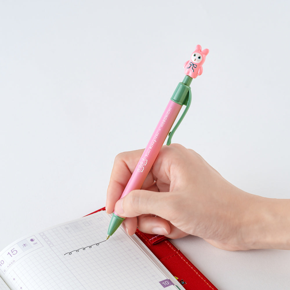 Yumi Kitagishi: Ballpoint Pen (White Cat Bunny)