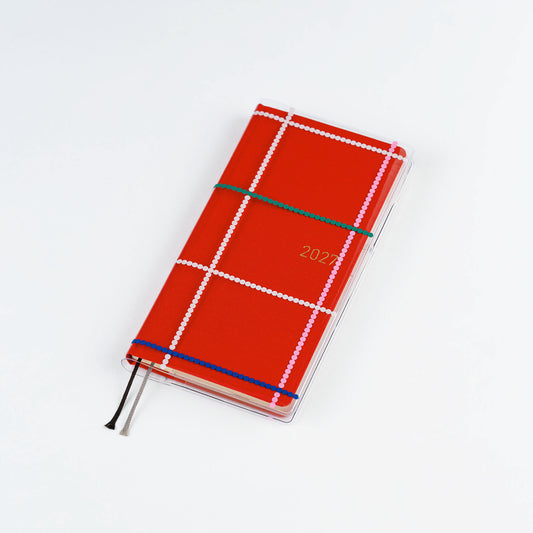 Yoshie Watanabe: Clear Cover for Weeks (Dotted Plaid)