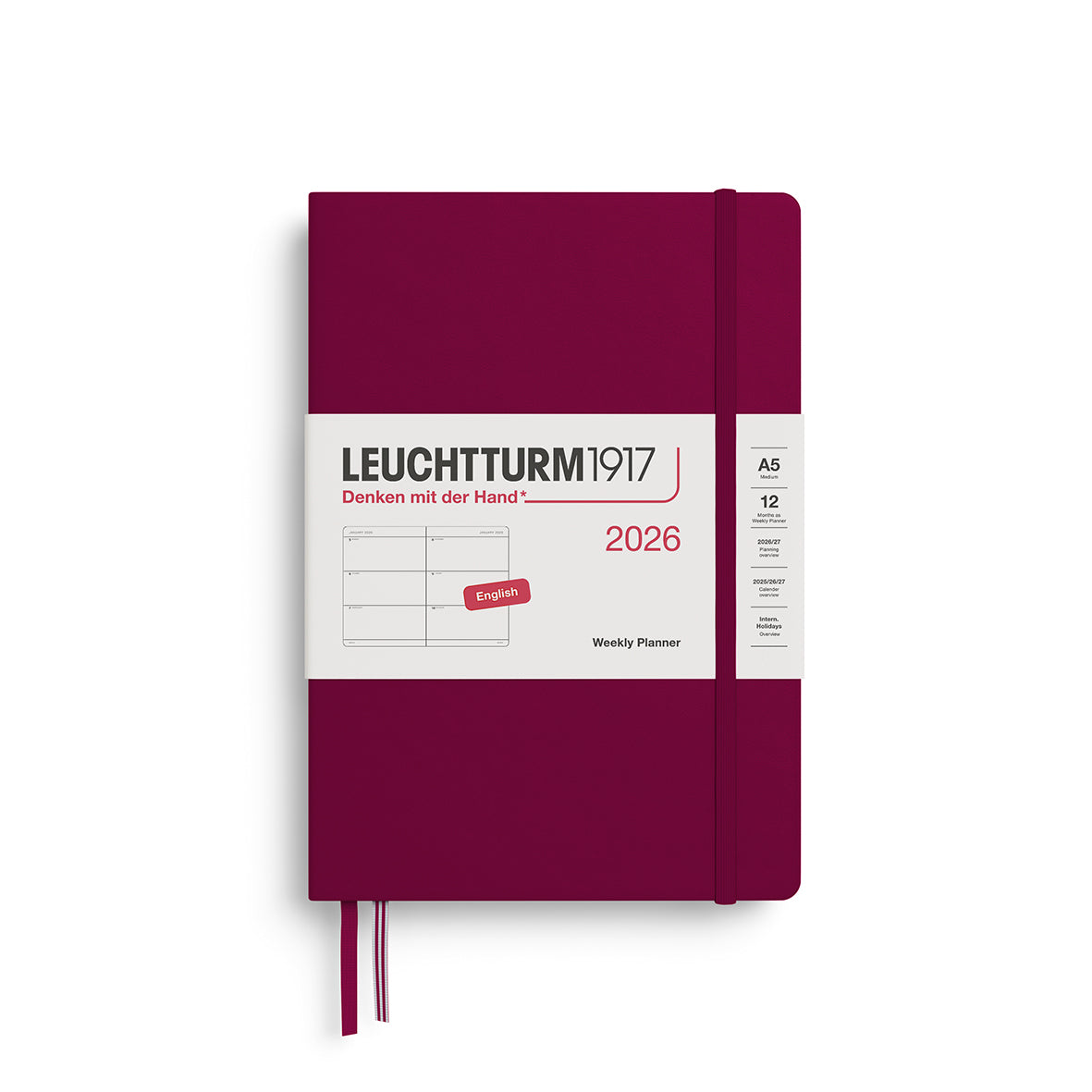 A5 Weekly Planner - 2026